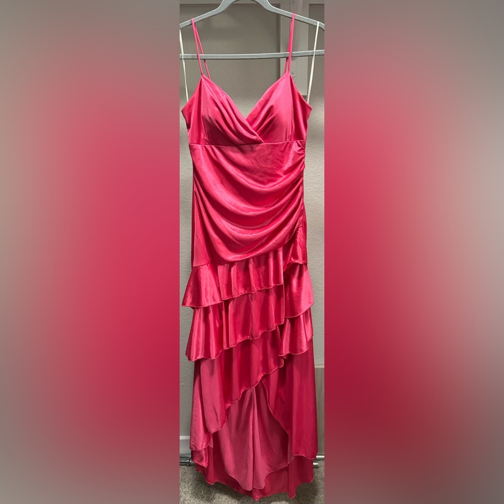 Wishes Wishes Wishes Pink Layered Dress